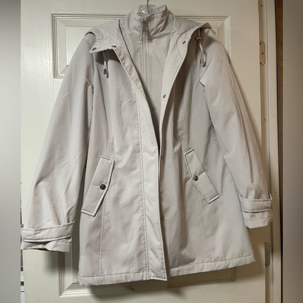 HFX Performance Jacket Women's Hooded Water Wind Resistant size Medium - Picture 2 of 12